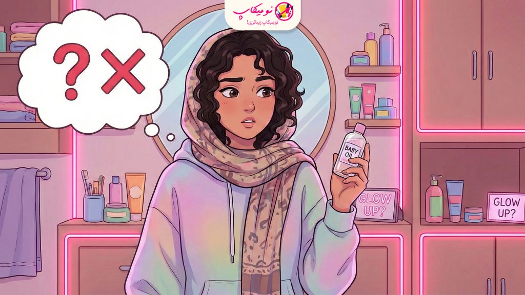آیا روغن بچه پوست را سفید می‌کند؟ تو این مقاله رازهای روغن بچه، خطر تیرگی پوست با اون و جایگزین‌های واقعی رو بررسی کردیم.