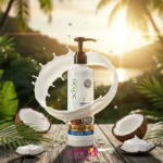 خرید آنلاین کرم مو شون Aqua Light با رایحه نارگیل. ✨تضمین اصالت. آبرسان فوق سبک، ضد وز و نرم کننده انواع مو بدون نیاز به آبکشی. 🚀 ارسال رایگان.