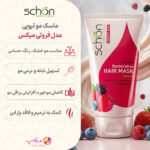 خرید ماسک مو تیوپی آبرسان شون مدل Fruity Mix حجم 150 میل مناسب موهای خشک، آسیبدیده و رنگشده با تضمین اصالت کالا و ارسال رایگان از نومیکاپ