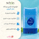 خرید دئودورانت کرمی مردانه شون مدل Gravity فاقد الکل با تضمین اصالت کالا و ارسال رایگان از نومیکاپ